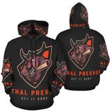 Lethal Pressure All Over Print Hoodie for Men (USA Size) (Model H13)