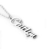 Vertical Name Necklace