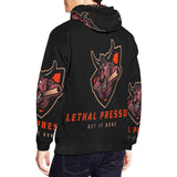 Lethal Pressure All Over Print Hoodie for Men (USA Size) (Model H13)